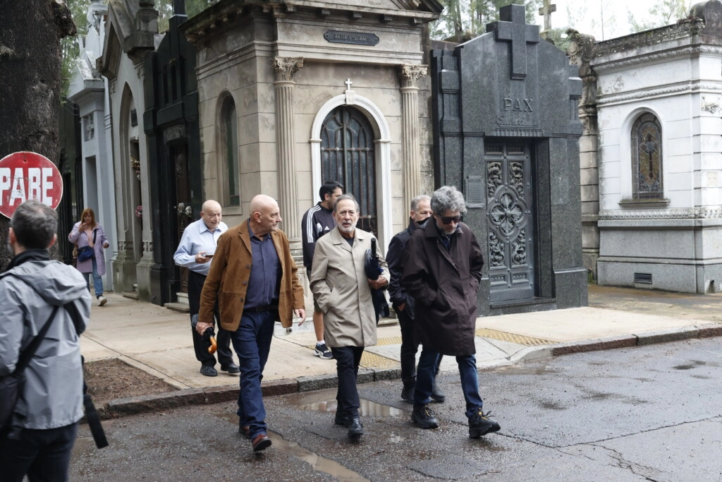 Entierro de Luis Brandoni. (RS Fotos)