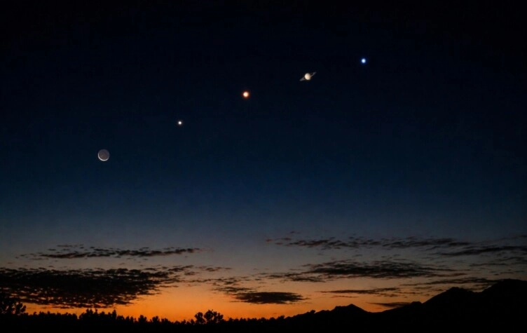 Alineación planetaria hoy: a qué hora ver el fenómeno en Argentina y cómo afectará a cada signo