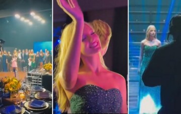 Así fue la espectacular y soñada fiesta de 15 años de Allegra Cubero: fotos y video