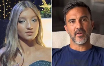 El fuerte video de Allegra llorando en medio de su fiesta de 15 años por Fabián Cubero