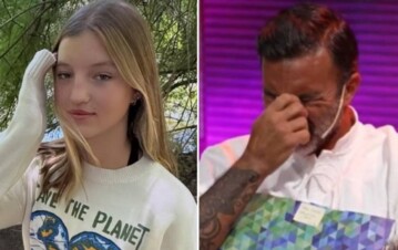 La fuerte postura Allegra Cubero tras el llanto de Fabián Cubero, su papá, por su pelea con Nicole Neumann