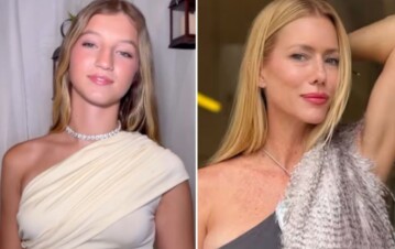 Los looks de Allegra Cubero en su fiesta de 15: qué pasó con el vestido que eligió con Nicole Neumann