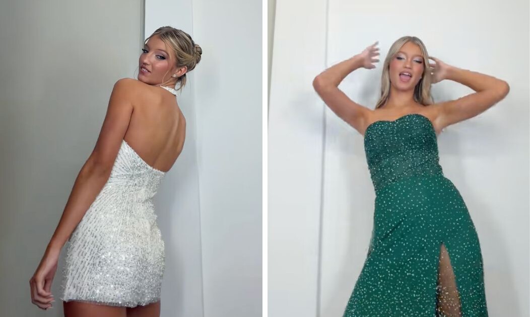 Los impactantes looks de Allegra Cubero en sus 15: brillos, transparencias y un estilo que dio que hablar