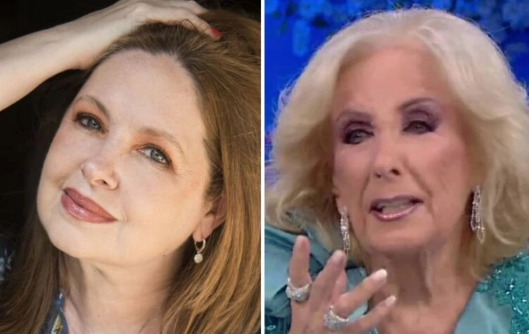 Andrea del Boca y Mirtha Legrand.