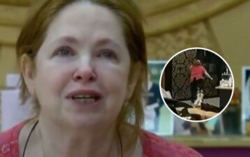 Caída y susto en Gran Hermano: Andrea del Boca sufrió un accidente y tuvo que ser asistida por médicos