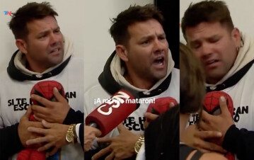 Video desesperante: así fue el encuentro del papá de Angel con la madre y el padrastro acusados de asesinato