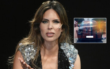 Preocupación por Barby Franco: sufrió un grave choque en la ruta con su hija a bordo