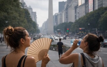 Calor y humedad: cuándo llega el alivio en Buenos Aires y cómo seguirá el clima.