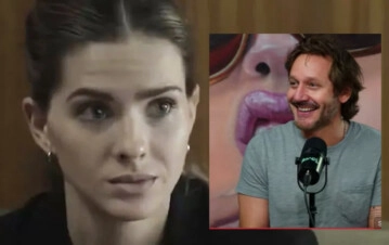 La China Suárez ofendida con Vicuña