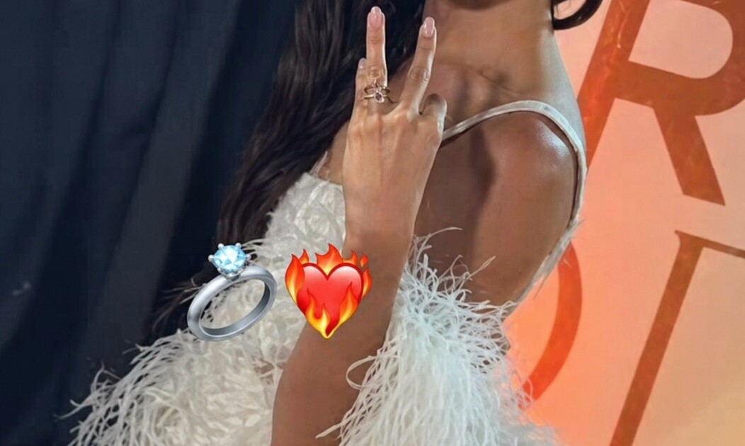 ¡Felicitaciones! La famosa conductora que anunció su casamiento en plena alfombra roja de los Martín Fierro de la Moda