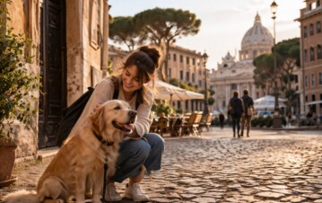Cómo vivir en Roma gratis: buscan voluntarios para cuidar perros con alojamiento incluido