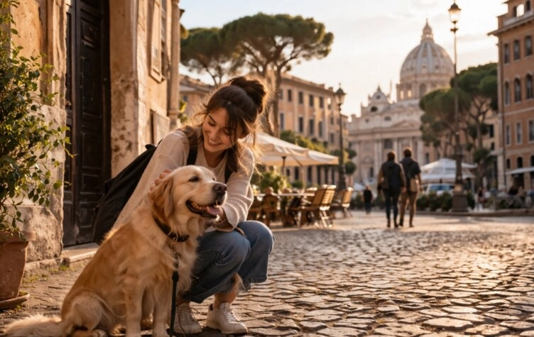 Cómo vivir en Roma gratis: buscan voluntarios para cuidar perros con alojamiento incluido.