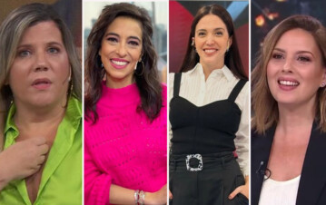 La famosa conductora de noticiero que fue mamá por primera vez