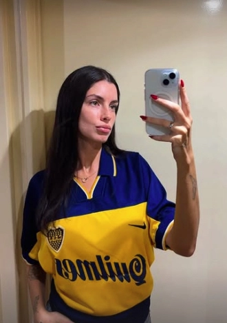 COMO TODOS LOS HINCHAS DE BOCA, DANIELA QUIERE LA SEPTIMA LIBERTADORES.