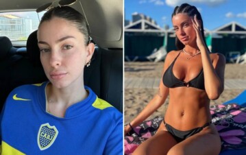 Escracharon al famoso casado que se quiso levantar a Daniela Iker, la hincha de Boca igualita a la China Suárez que se hizo viral
