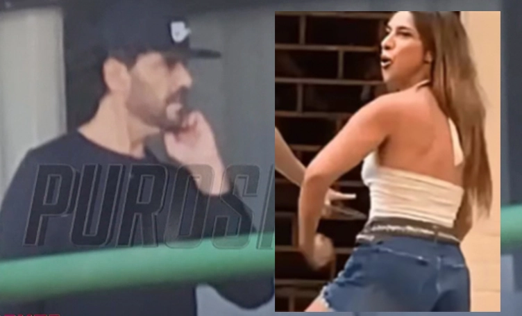 Escandaloso encuentro de Juan Darthés con la abogada acusada de racismo