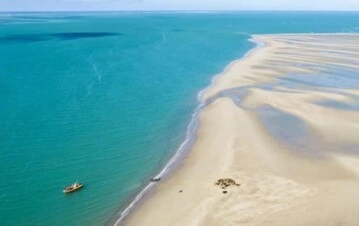 El Caribe argentino. (Foto: Las Grutas Turismo)