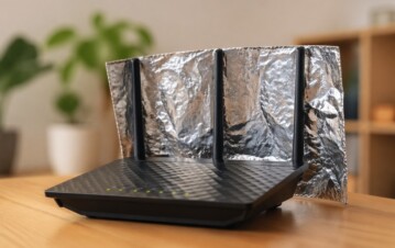 El truco del papel aluminio en el router: por qué dicen que mejora el WiFi (y cuándo puede empeorarlo)