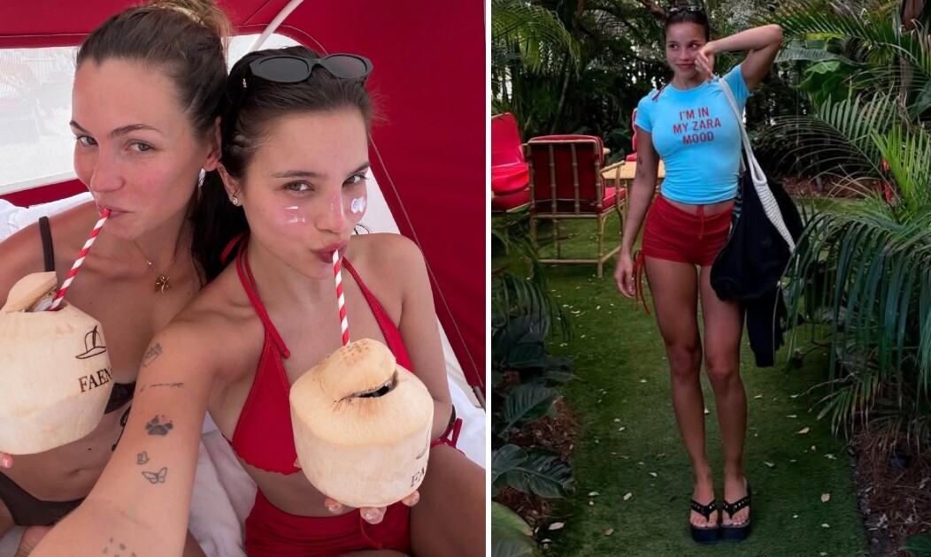 Mar, amigos y una ausencia llamativa: las vacaciones de Emilia Mernes tras el escándalo con Tini Stoessel y María Becerra