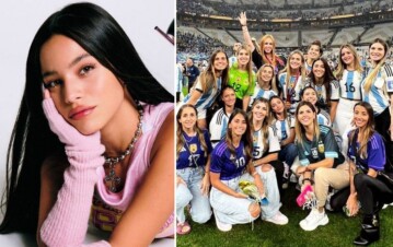 Destaparon qué pasó con el chat de WhatsApp de las esposas de la Selección en medio del escándalo con Emilia Mernes