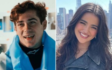 Video: Franco Colapinto y Maia Reficco confirmaron su romance antes de su exhibición en Buenos Aires
