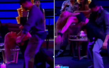 ¡Arde todo! El momento hot de Grecia Colmenares y Fabio que hizo explotar Gran Hermano: “Se lo come…”