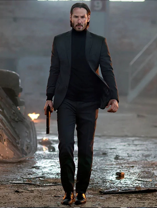KEANU REEVES EN JOHN WICK. ACTORAZO.