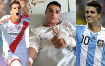 El drama de Erik Lamela