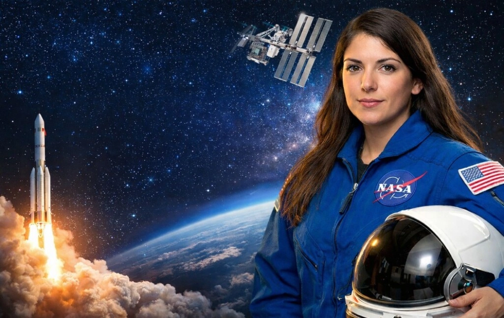 La argentina María Noel De Castro Campos se entrena en la NASA.