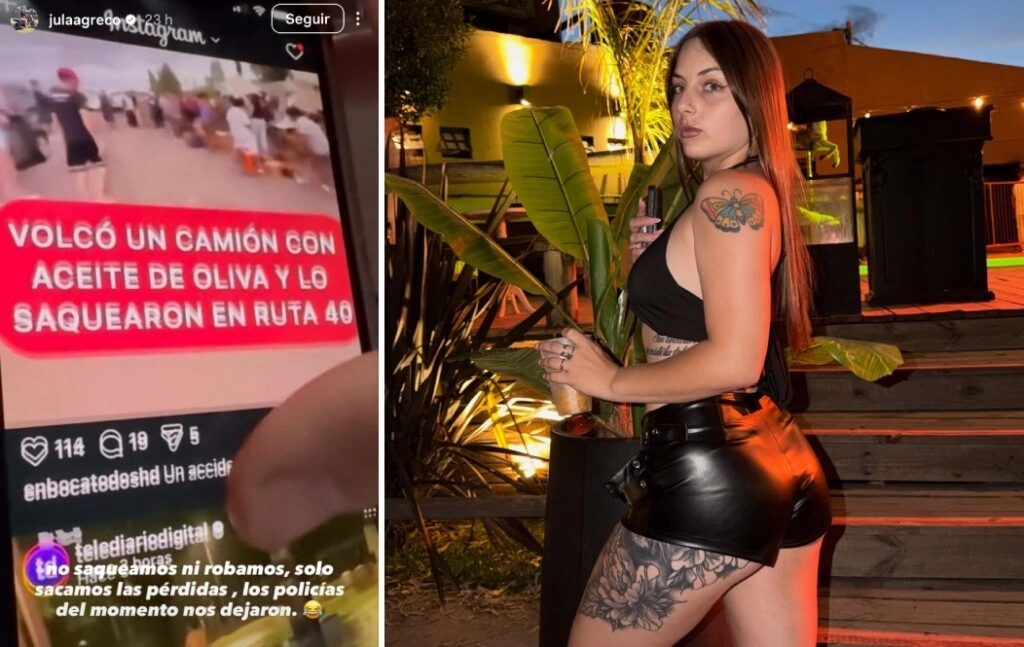 La justificación de Julaa Greco. (Instagram)