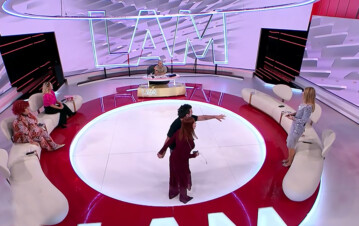 Piquete y abandono a Ángel de Brito: varias angelitas se fueron de LAM al aire 