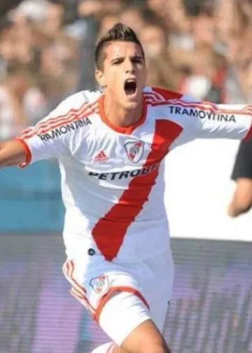 COCO LAMELA CUANDO JUGABA EN RIVER.