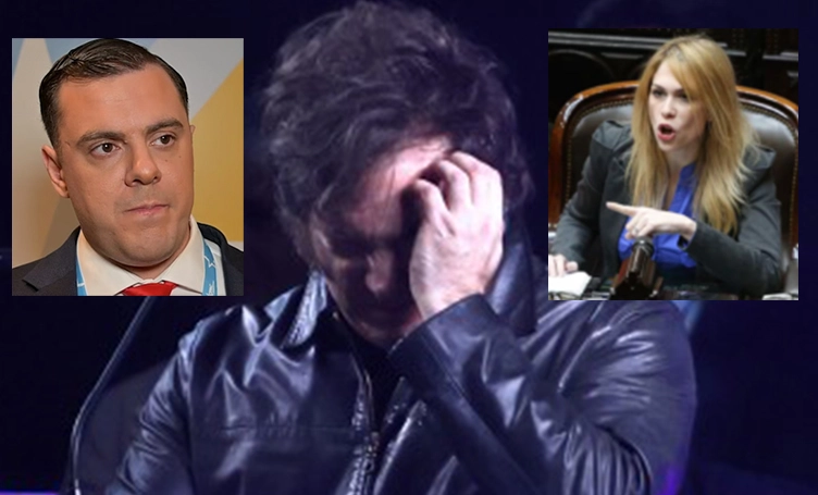 Milei en crisis: fuerte pelea del Gordo Dan y Lilia Lemoine