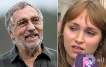 La desgarradora despedida de la nieta de Luis Brandoni en su entierro: “Siempre en mi corazón”