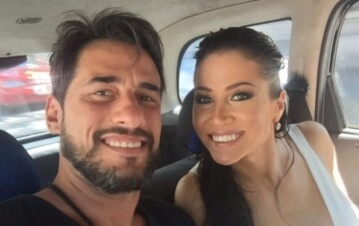 Martín Lamela y Adabel Guerrero. (Instagram)