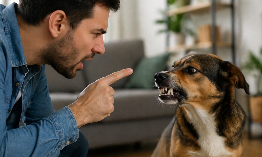 Muchos lo hacen sin saberlo: el error que puede volver más agresivo a tu perro