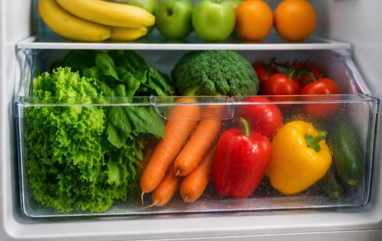 Muchos lo usan mal: el detalle oculto del cajón de la heladera que hace que frutas y verduras duren mucho más