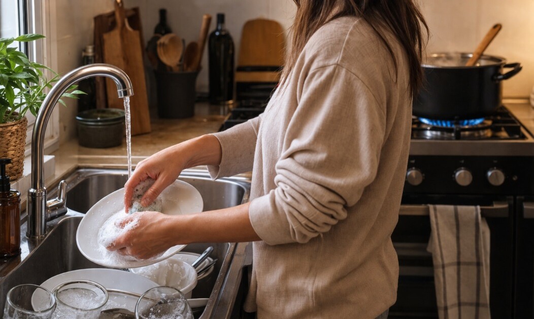 Ni orden ni manía: lo que revela de tu personalidad lavar los platos mientras cocinás