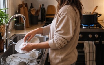 Ni orden ni manía: lo que revela de tu personalidad lavar los platos mientras cocinás