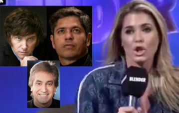 A Pamela David le preguntaron a quién votaría para presidente entre Milei, Kiciloff y Gebel y respondió de una: "Sin dudas a..."