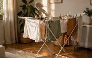 Por qué recomiendan no tender la ropa dentro de casa