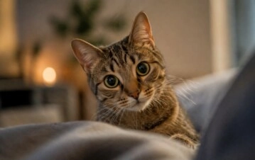 Por qué tu gato se queda mirándote fijo y qué es lo que está intentando decirte