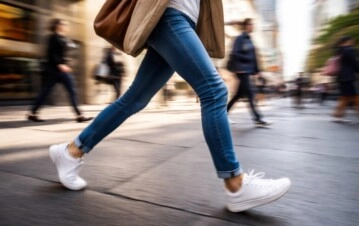 Qué significa que una persona camine rápido, según la psicología.