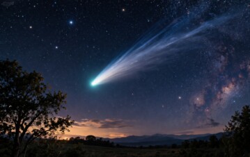 Un cometa que pasa cada 170.000 años se acerca a la Tierra: cuándo verlo desde Argentina