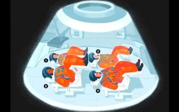 Sin camas y más chica de lo que imaginás: así es la nave de la NASA donde viajan a la Luna.