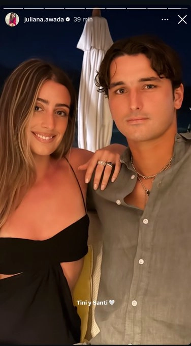 ESTA FOTO QUE POSTEO JULIANA AWADA DESPERTO RUMORES DE ROMANCE Y ENTRE SU HIJA TINI Y EL POLISTA SANTIAGO BARBIER, EX DE LA INFLUENCER ZUZU COUDEU.