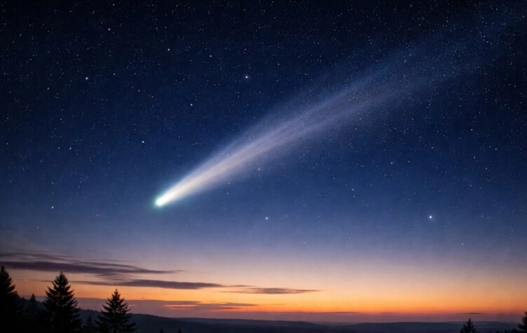 Un cometa inesperado se verá en abril y podrá observarse sin telescopio.