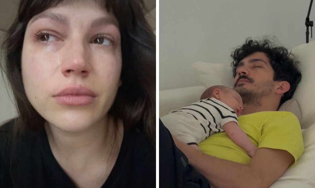 Entre lágrimas: Úrsula Corberó mostró la cara menos glamorosa de la maternidad