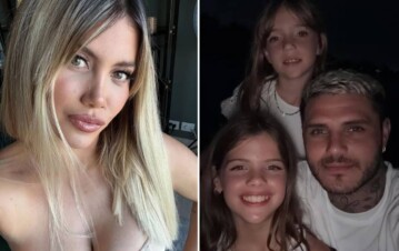 Escándalo: Wanda Nara provocó un encuentro de su amante con sus hijas y explotó todo con Mauro Icardi