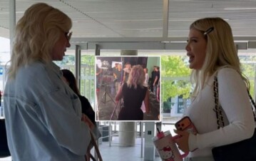 Yanina Latorre se metió en la serie de Wanda Nara y mostró imágenes inéditas del rodaje